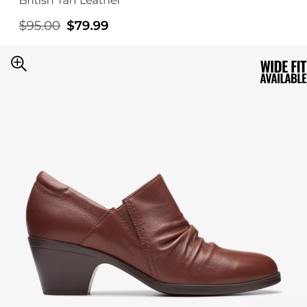 - Clarks brand hew shoes